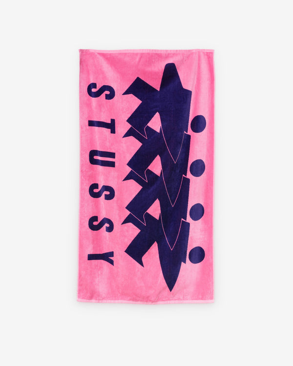Stüssy -  Surfman Beach Towel - (Pink)