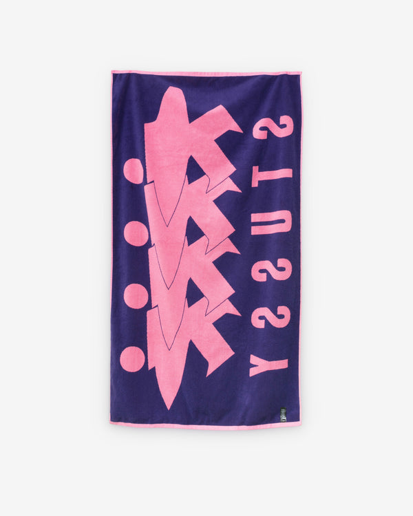 Stüssy -  Surfman Beach Towel - (Pink)