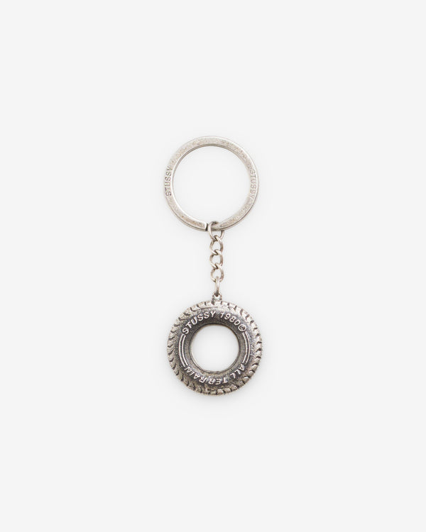 Stüssy -  Tire Keychain - (Silver)