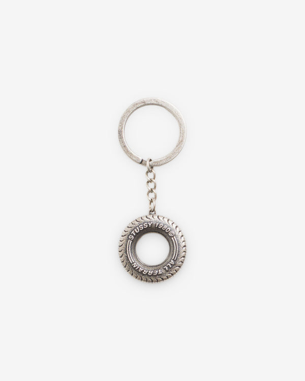 Stüssy -  Tire Keychain - (Silver)