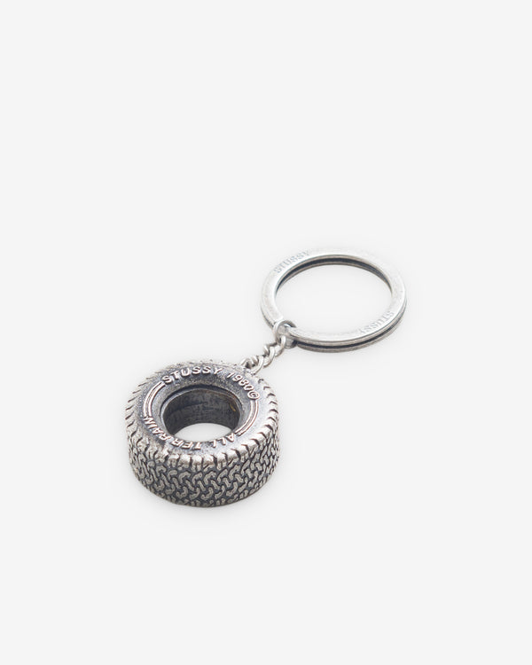 Stüssy -  Tire Keychain - (Silver)