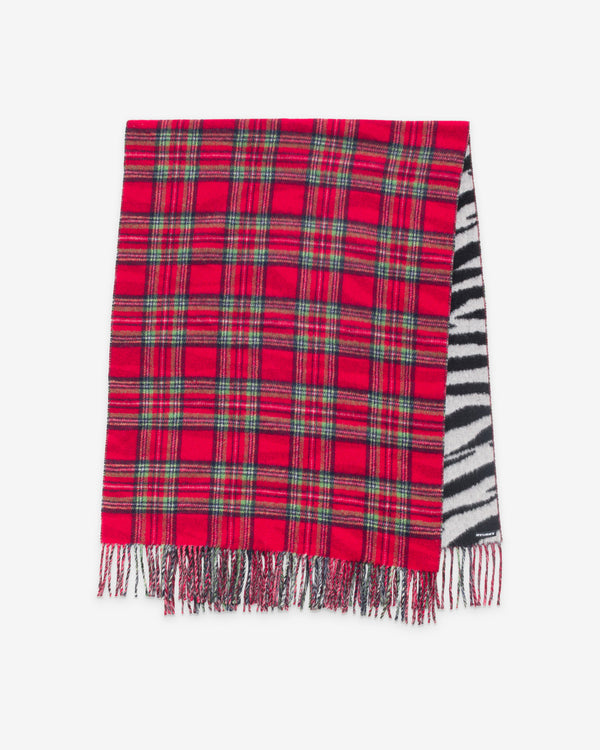 Stüssy Men's Double Sided Cashmere Scarf - BLA1