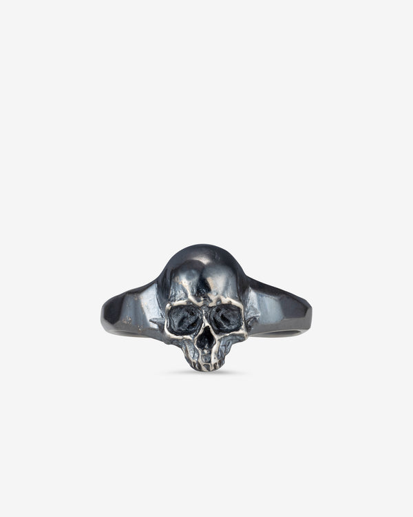 13 Lucky Monkey - Jenna Small Skull Ring - (Silver)