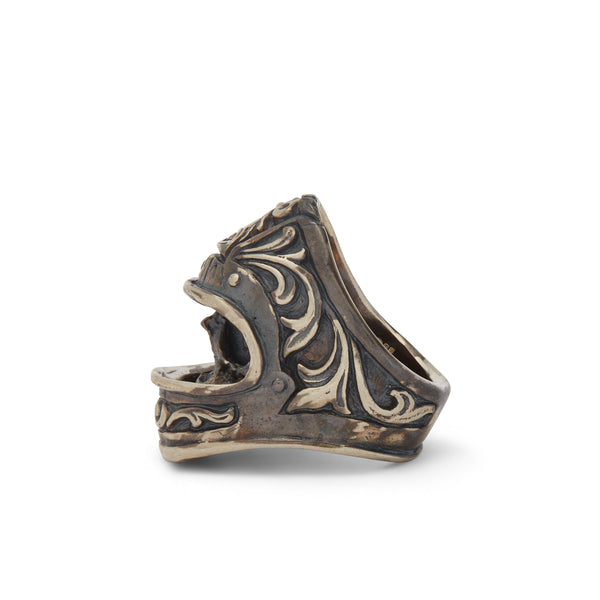 13 Lucky Monkey - Men's Evel Ring - (Silver)