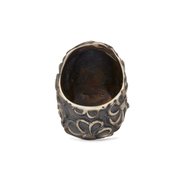 13 Lucky Monkey - Men’s Shasta Grande Ring - (Silver)