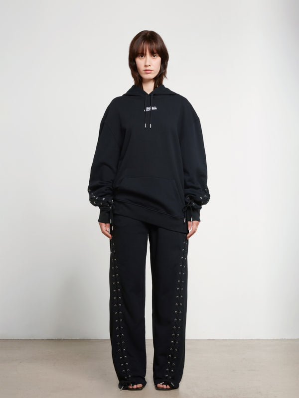 Jean Paul Gaultier - Oversize Laced Jogging Trouser - (Black)