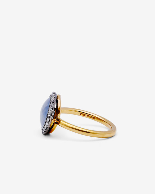 William Welstead - Women’s Sri Lankan Sapphire Ring - (Yellow Gold)