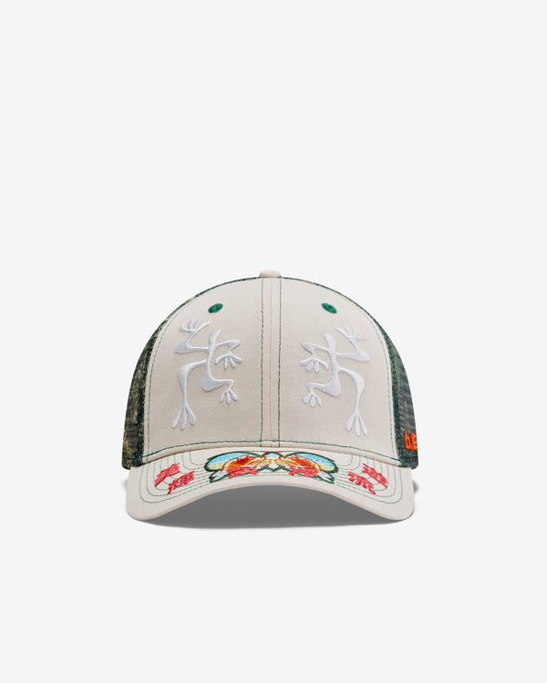 b.Eautiful - Men's Biyu Trucker Hat - (Off-White)