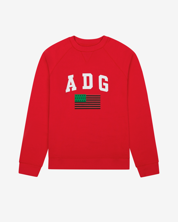 Denim Tears - Men's 1619 Crewneck - (Red)