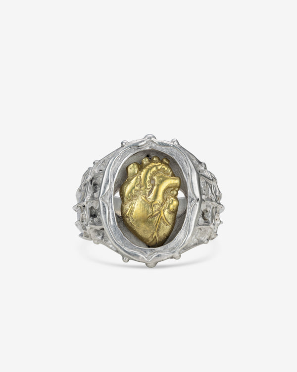 13 Lucky Monkey - Corazon Ring - (Silver)