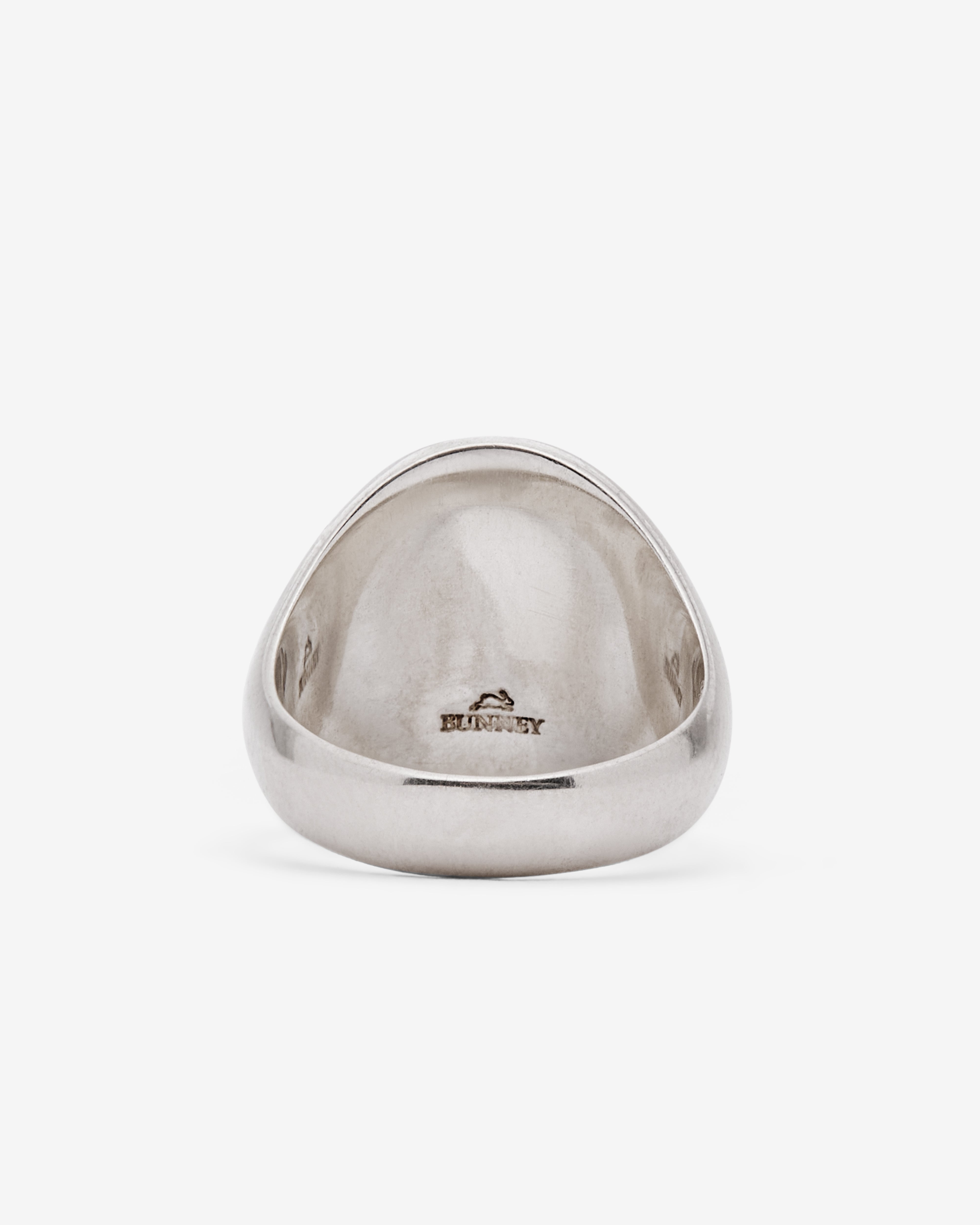 Bunney: Oval Signet Ring (Silver/Rose Gold) | Dover Street Market