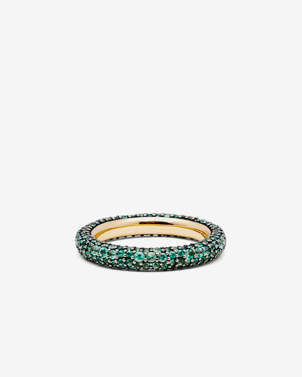 Lucy Delius - Signature Eternity Ring - (Emerald)