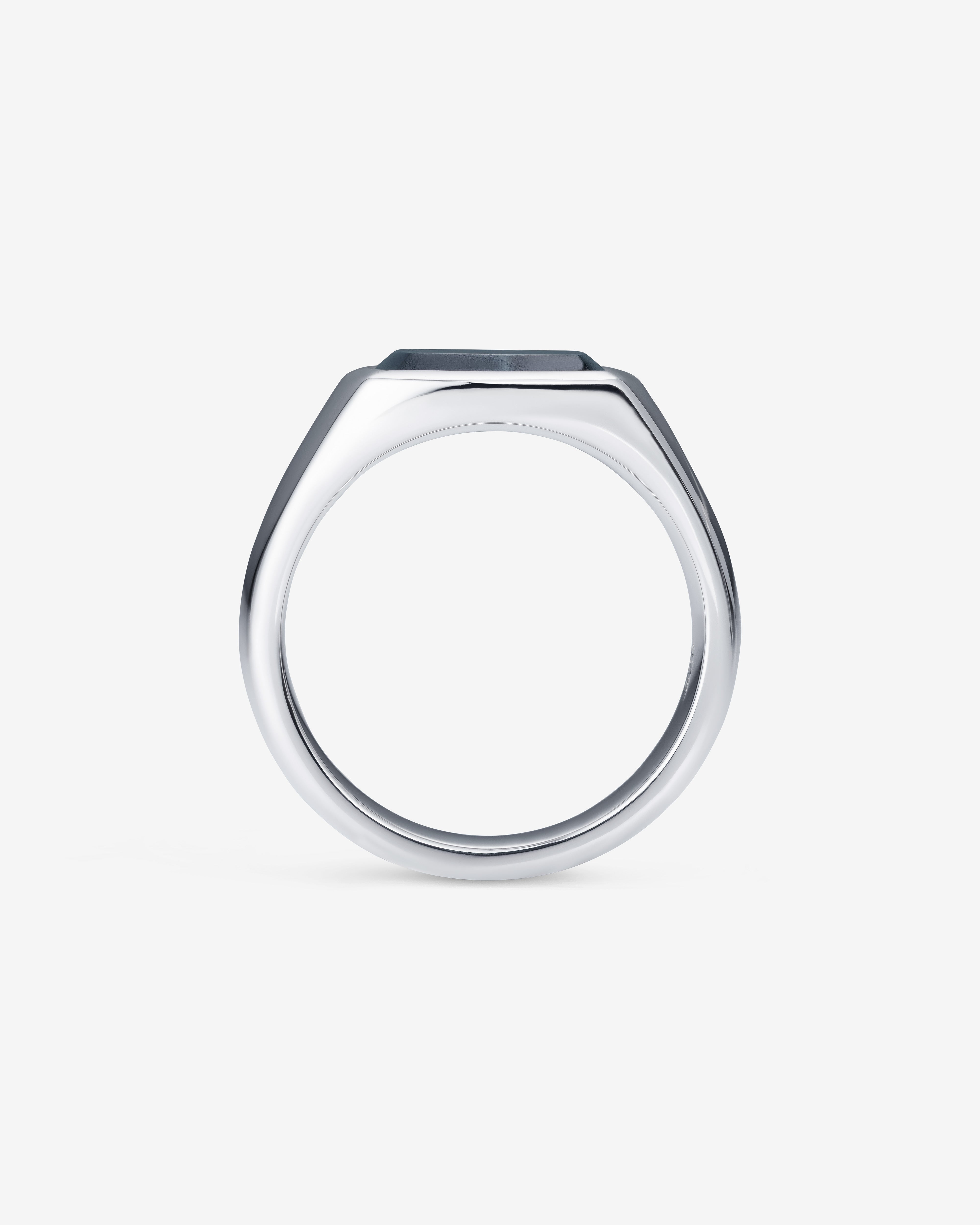 Tom Wood: Kay Ring Blue Hawk Eye (Silver) | Dover Street Market London