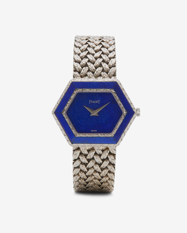 Private Label Dubai Ltd - Piaget White Gold Lapis Watch - (White Gold)