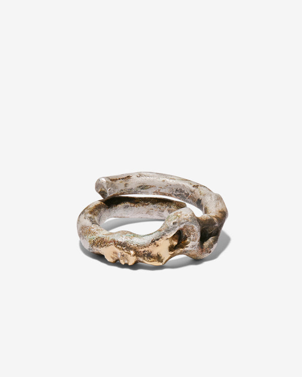 Weinan Pan - Bone Ring 5 - (Silver/Gold)