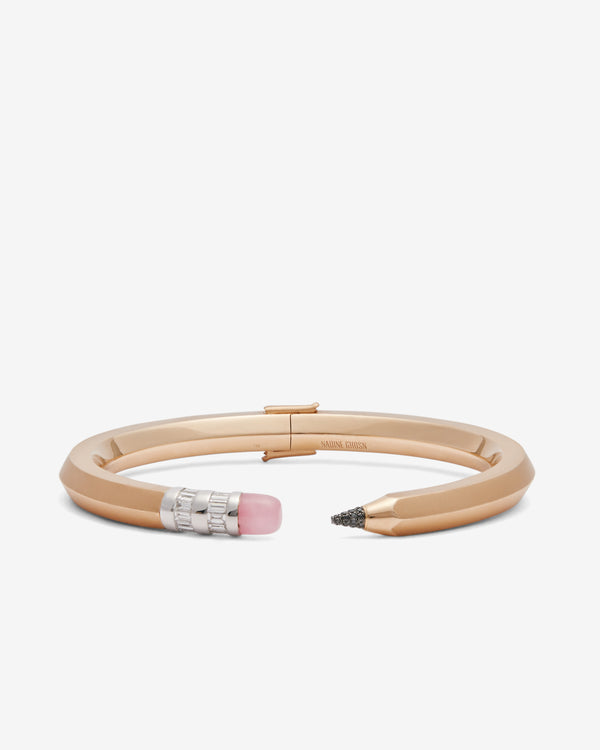 Nadine Ghosn - Pencil Bracelet - (Rose Gold)