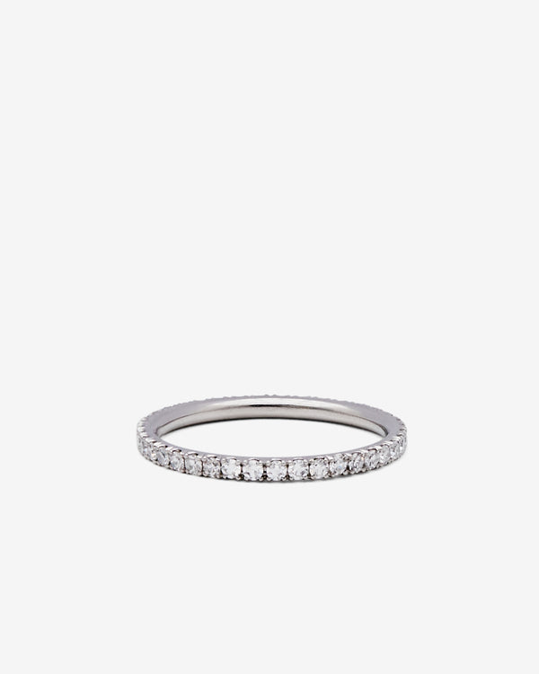 William Welstead - Women's Platinum And Diamond Eternity Ring - (Platinum)