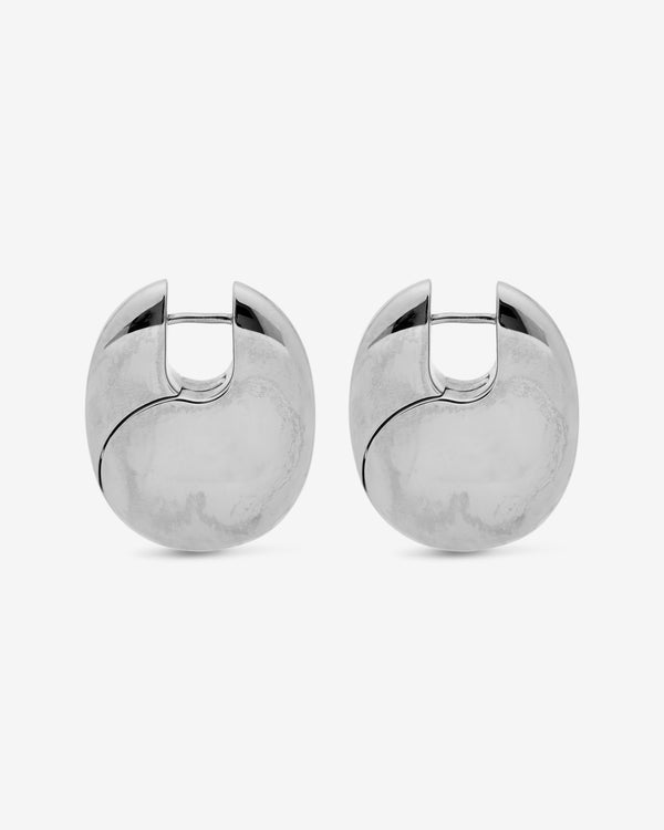 Tom Wood - Women's Large Pebble Hoops - (Sterling Silver)