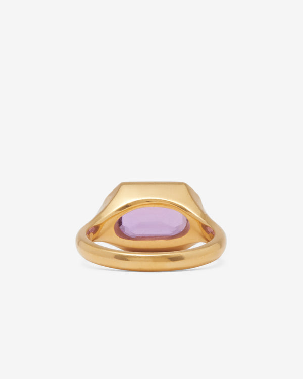 William Welstead - Pink Madagascan Sapphire Ring - (Yellow Gold)
