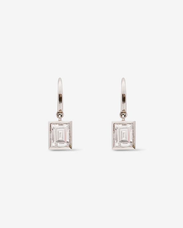 William Welstead - Women's Carrie Diamond Earrings - (Platinum)