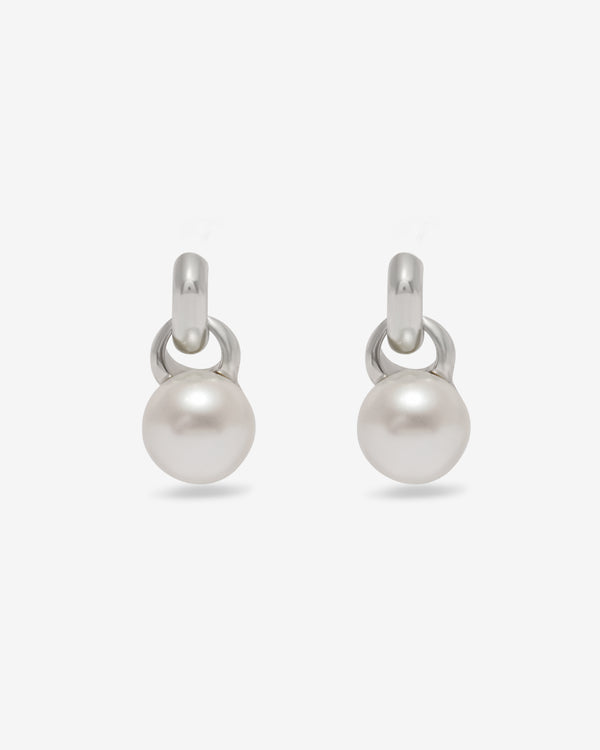 Sophie Buhai - Everyday Pearl Earrings - (Silver)