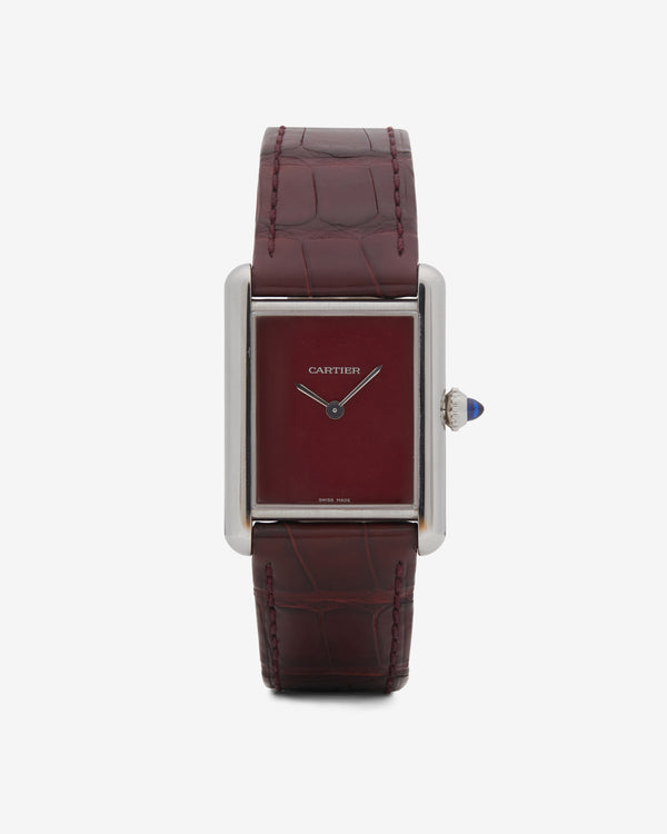 Private Label Dubai Ltd - 2021 Cartier Tank Must - (Red)