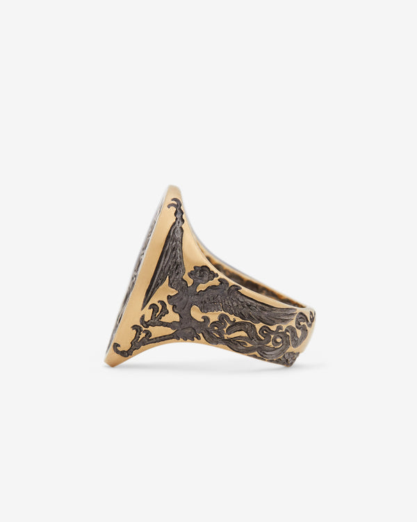 Castro - Sirens Ship Signet - (Yellow Gold)