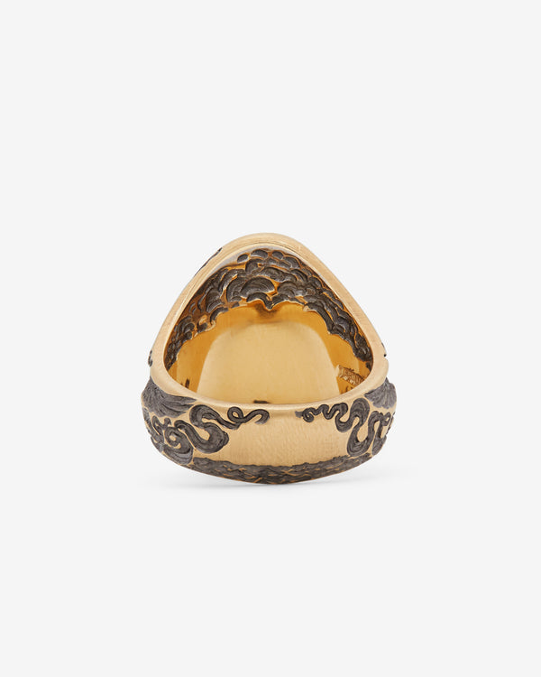 Castro - Sirens Ship Signet - (Yellow Gold)