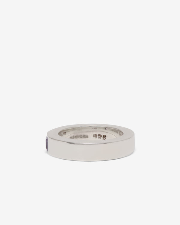 Old Jewelry - Amethyst Ring - (Silver)