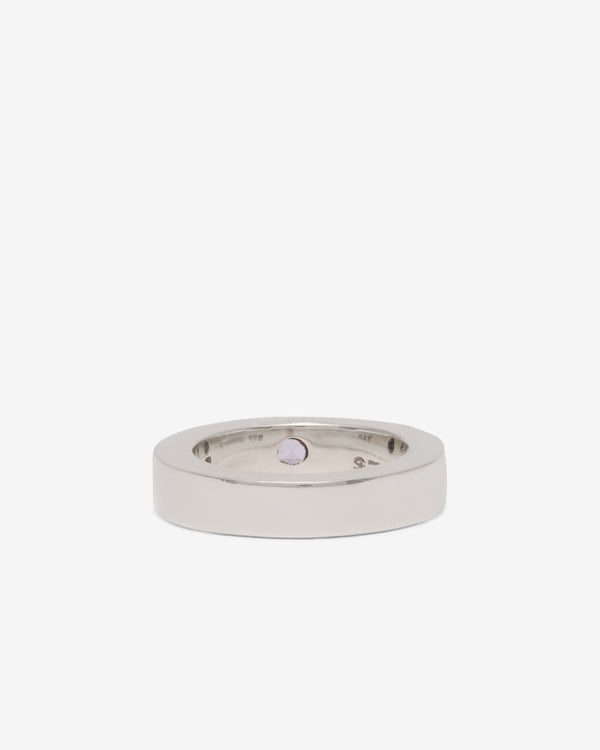 Old Jewelry - Amethyst Ring - (Silver)