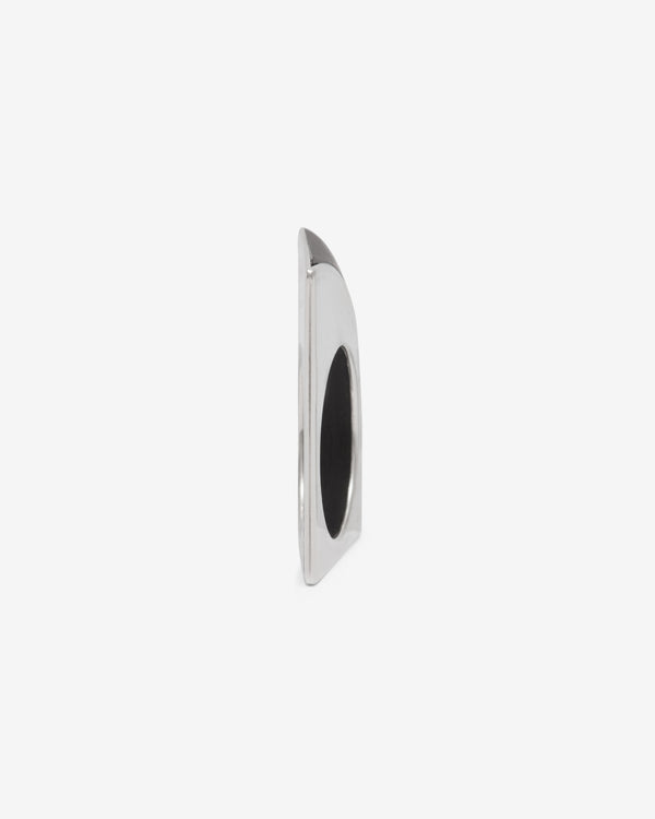 Old Jewelry - Ebony Wood Ring - (Silver)