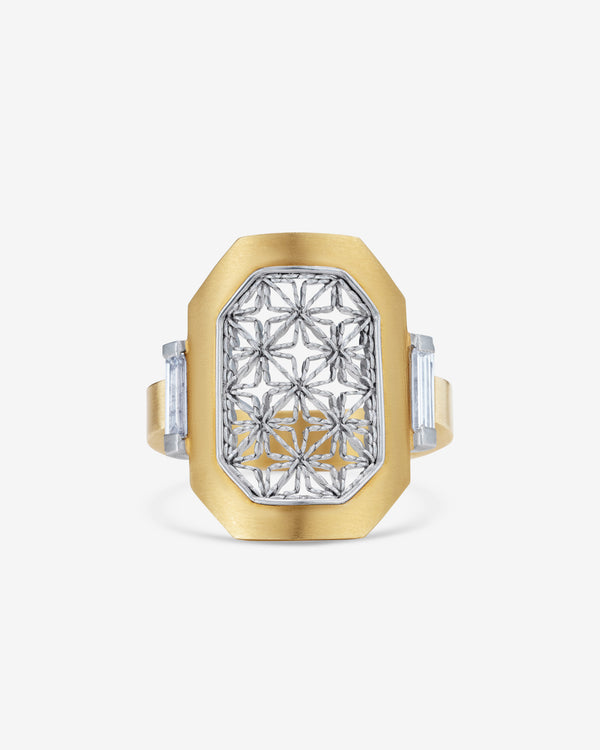 Nikolle Radi - Tessellation Ring -  (Yellow Gold)