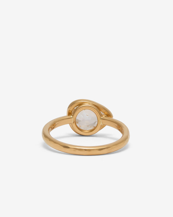 William Welstead - Pear Shaped Diamond Gold Ring - (Yellow Gold)