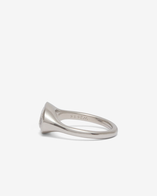 William Welstead - Asymmetric Cushion Cut Diamond Ring - (Platinum)