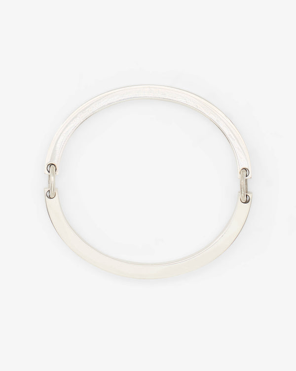 Old Jewelry - Plain Circle Bracelet - (Silver)