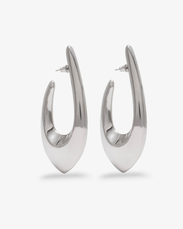 Panconesi - Spada Drop Earrings - (Silver)