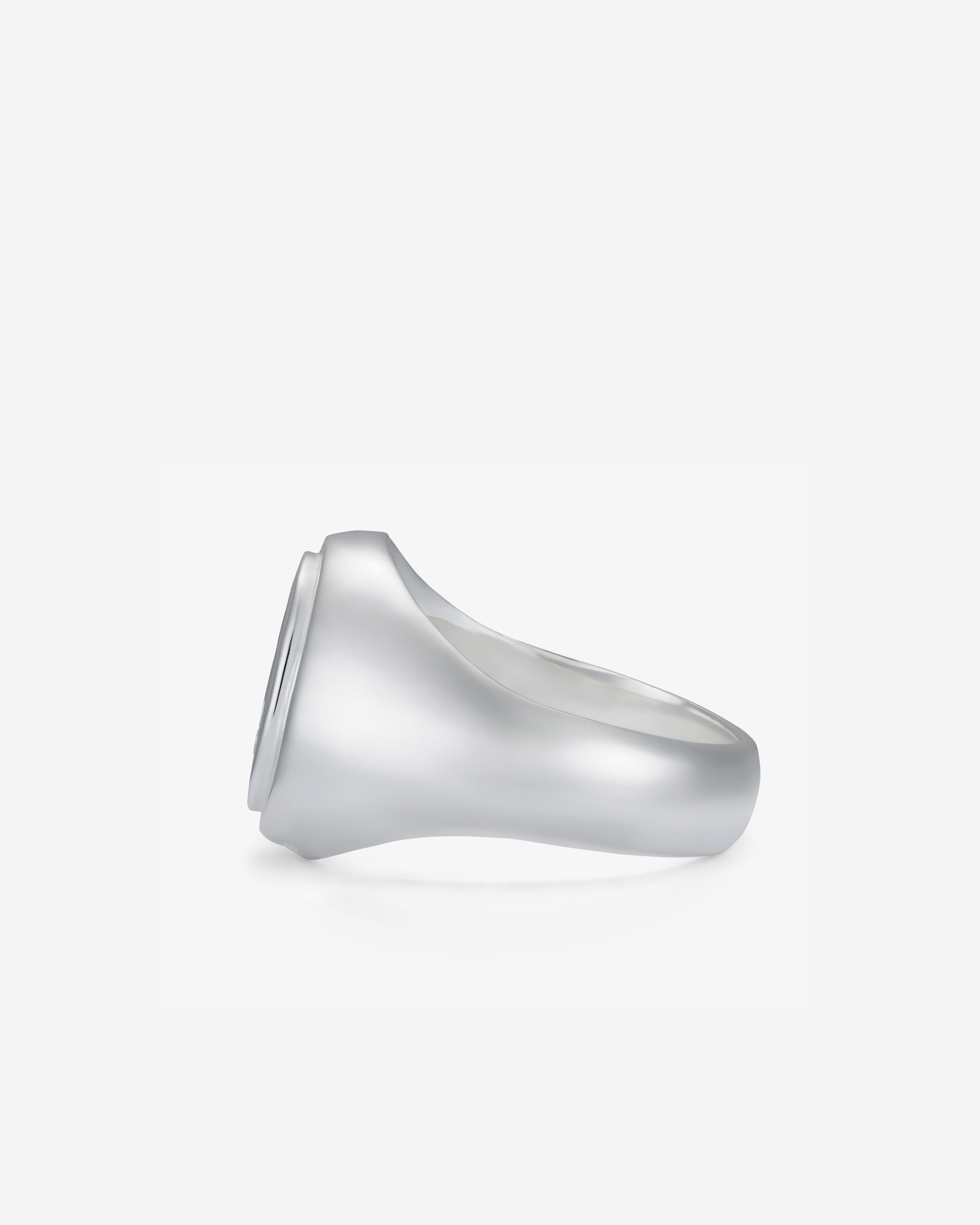 Bunney: Oval Signet Ring (Silver) | Dover Street Market London