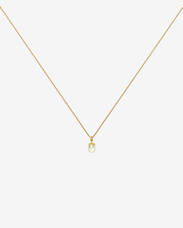 William Welstead  - Briolettes Diamond Necklace -  (Yellow Gold)