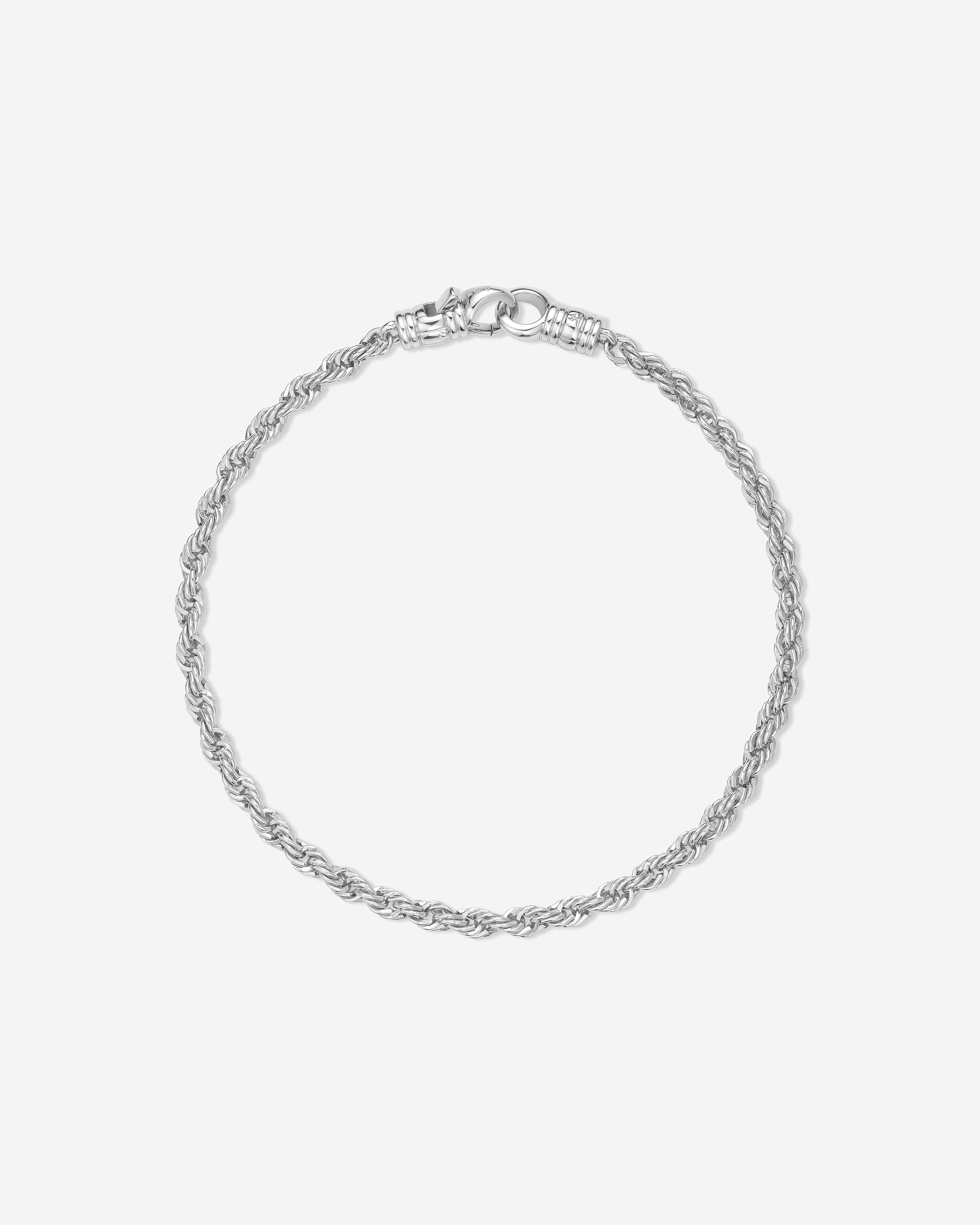 Tom Wood : Rope Bracelet (Silver) | Dover Street Market London