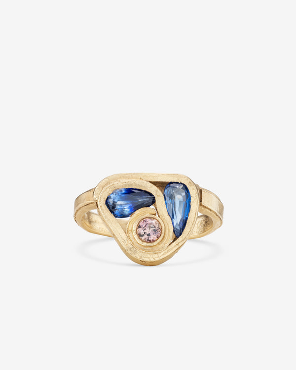 Fraser Hamilton  - Bathymetry Ring -  (Yellow Gold)