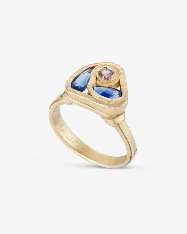 Fraser Hamilton  - Bathymetry Ring -  (Yellow Gold)