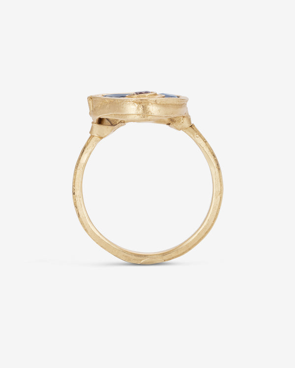 Fraser Hamilton  - Bathymetry Ring -  (Yellow Gold)