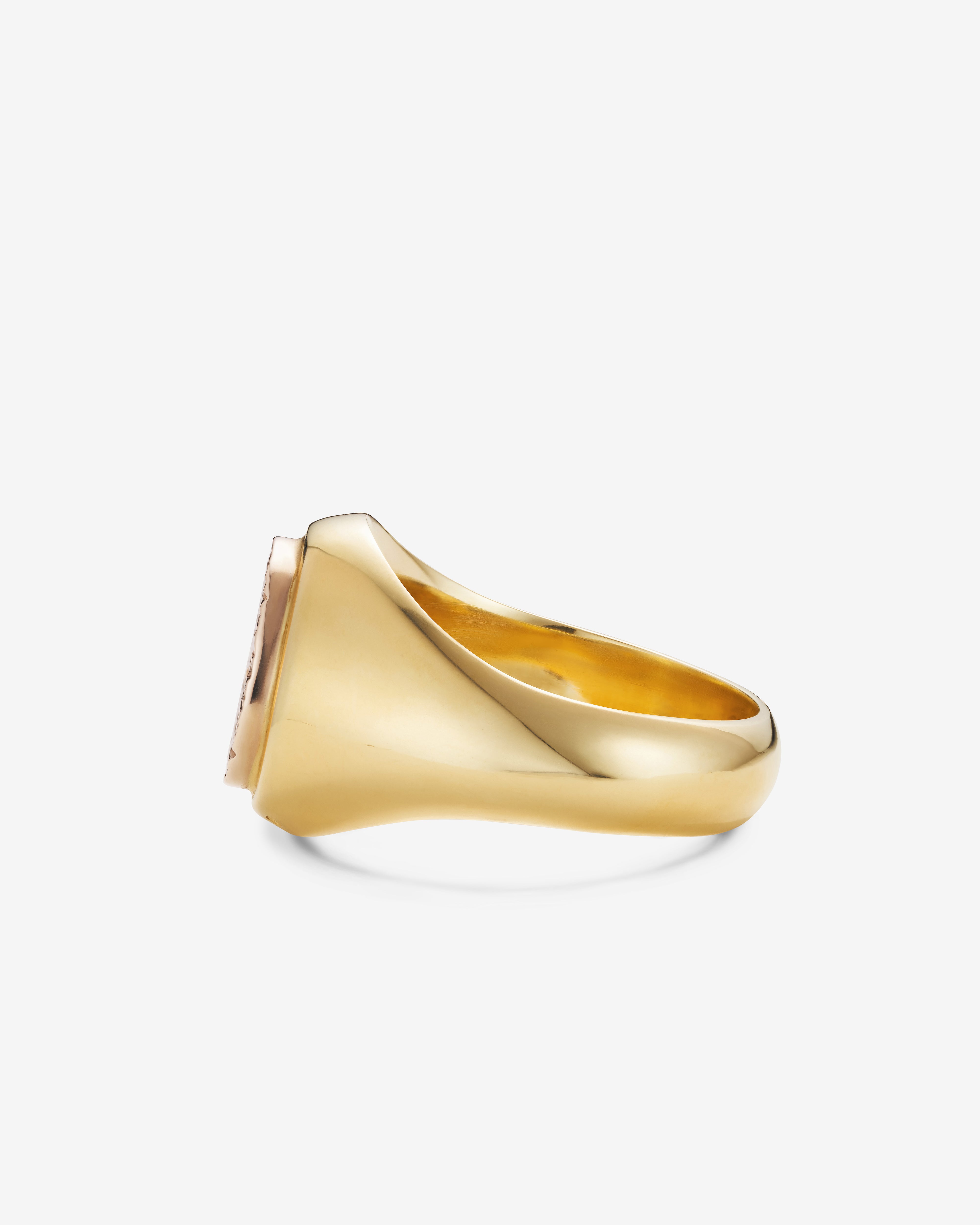Bunney: Oval Signet Ring (Gold) | Dover Street Market London