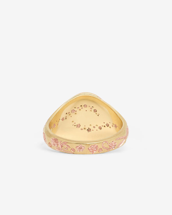 Castro - Mini Heart Signet - (Pink)