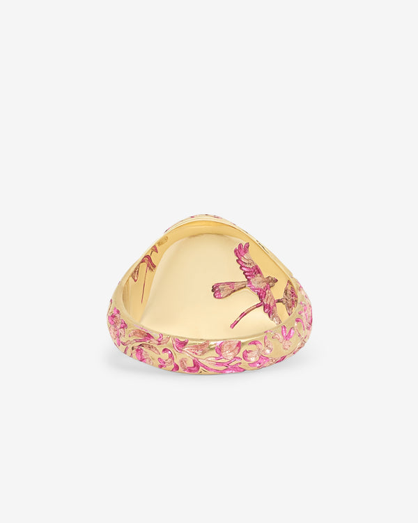 Castro - Vase Of Peonies Signet - (Pink)