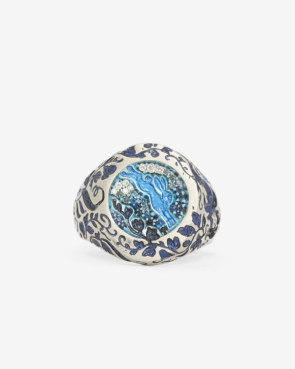 Castro - The Moon Rabbit Signet - (Blue)