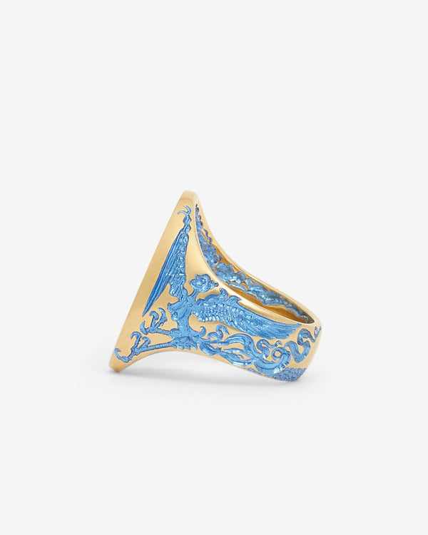 Castro - Siren's Ship Signet - (Blue)