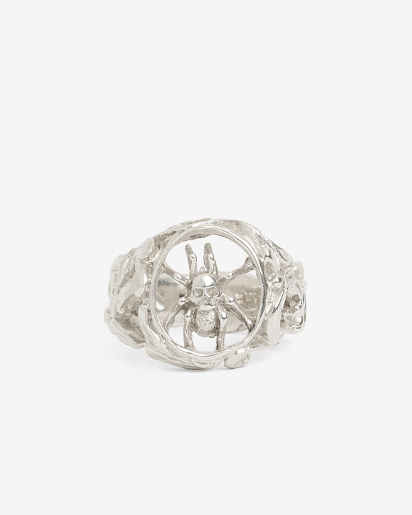 13 Lucky Monkey - Celestia Orante Spider Ring - (Silver)