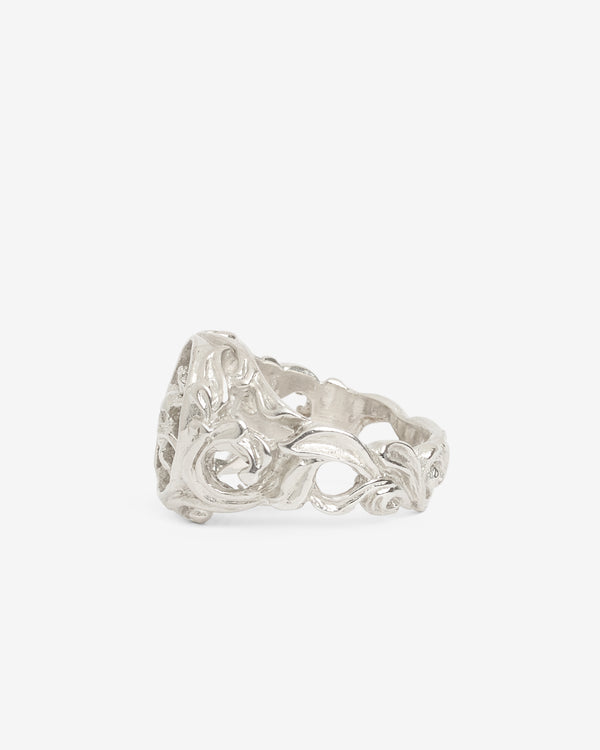 13 Lucky Monkey - Celestia Orante Spider Ring - (Silver)