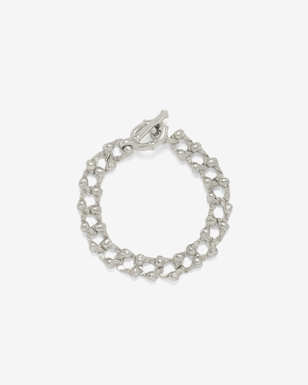 13 Lucky Monkey - Alejandra Cuban Link Bracelet - (Silver)
